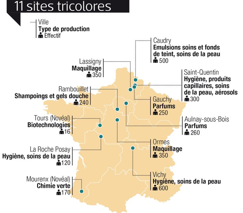 Carte L'Oreal