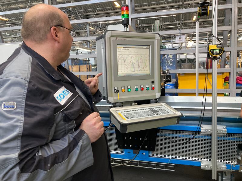SOEX Wolfen scan infrarouge trie vêtements